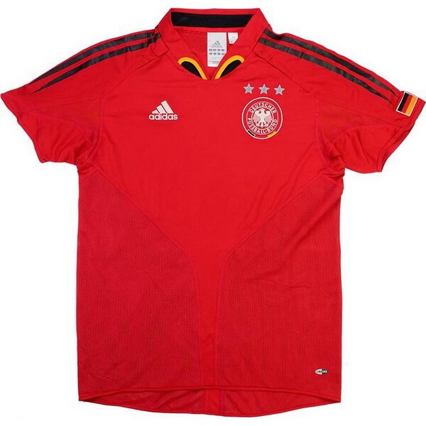 Tailandia Camiseta Alemania 2nd Retro 2004 2006 Rojo